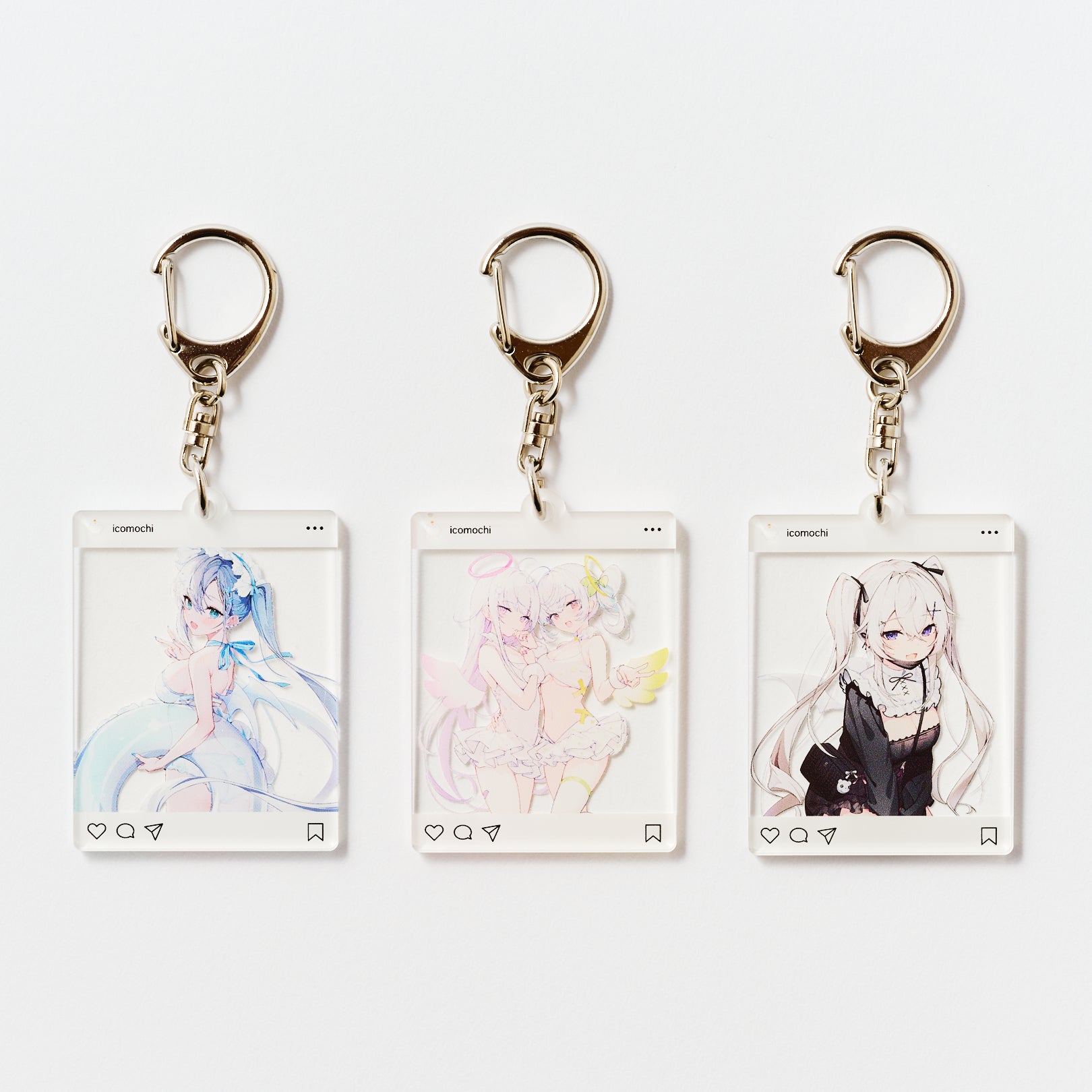 イコモチ「インスタ風アクキー」《ワンスト Autumn Collection23'》