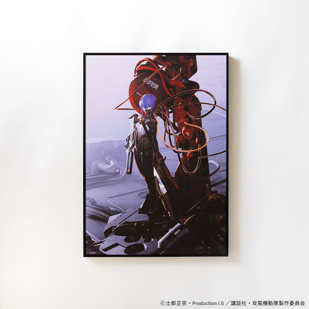 huke「複製原画」《攻殻機動隊S.A.C.×アーティストコラボ》