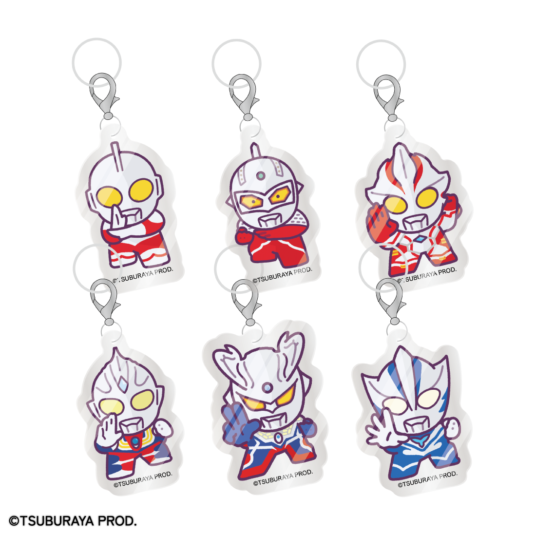 【ウルトラマン ストーリーダイブ展】トレーディング アクリルチャーム（全12種・ランダム）