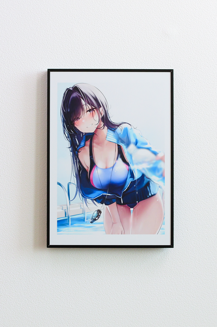 猫麦<br>「アルミ合板アート（A3））」<br>《Wonst Summer Collection23'》<br>※数量限定※