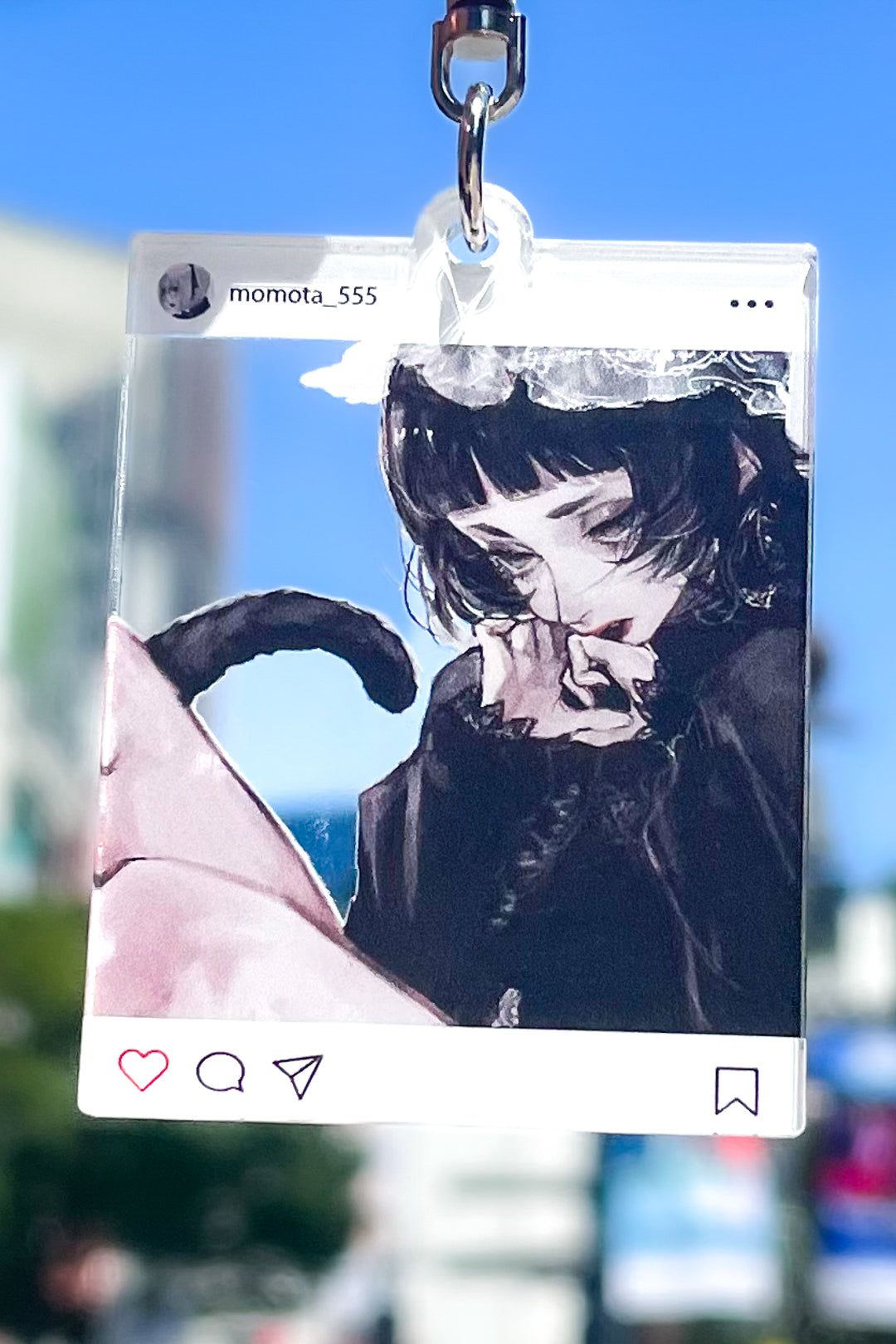 百々田<br>「インスタ風アクキー」<br>《Wonst Summer Collection23'》