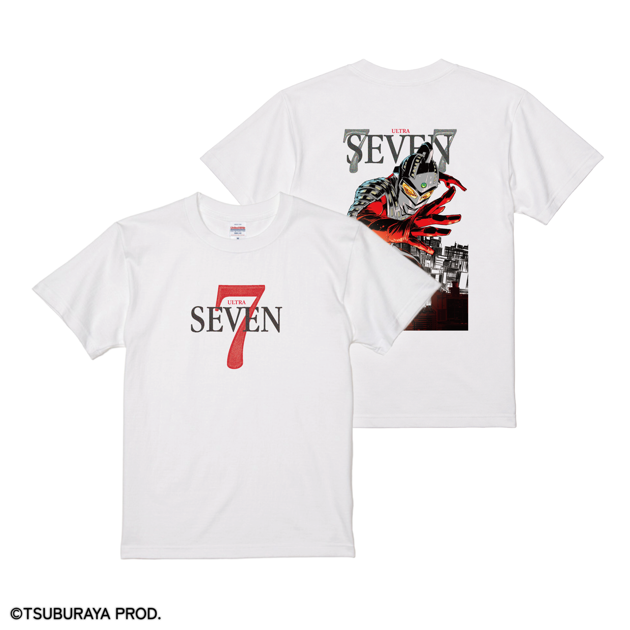 【ウルトラマン ストーリーダイブ展】描き下ろしTシャツ ウルトラセブン（M/L/XL）