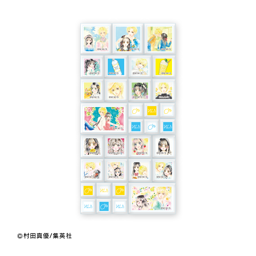 【ハニーレモンソーダ 完結記念展】タイルシール〈12月下旬発送予定〉