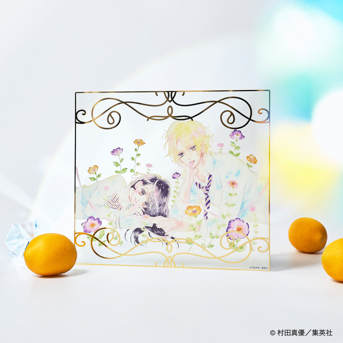 【ハニーレモンソーダ 完結記念展】箔押しクリア色紙〈12月下旬発送予定〉