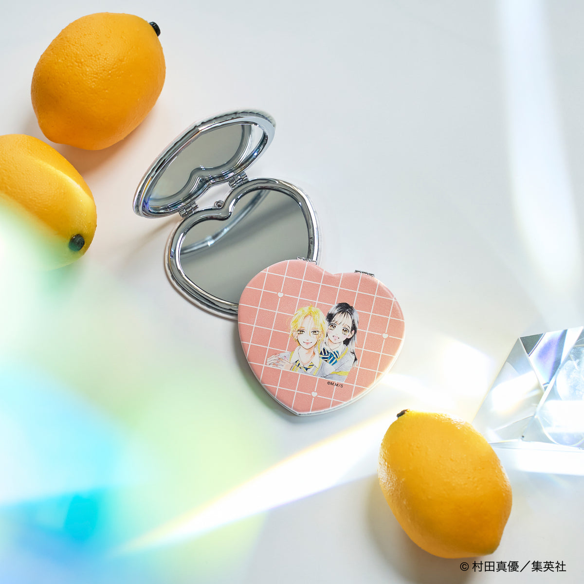 【ハニーレモンソーダ 完結記念展】折り畳みコンパクトミラー〈12月下旬発送予定〉