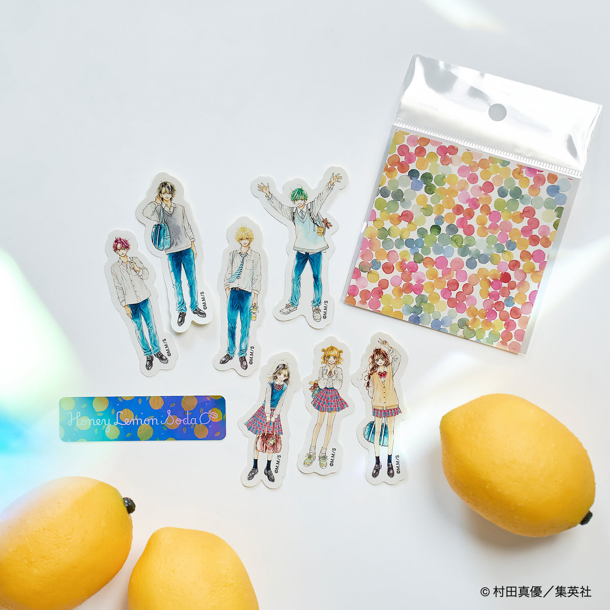 【ハニーレモンソーダ 完結記念展】ステッカーセット〈12月下旬発送予定〉
