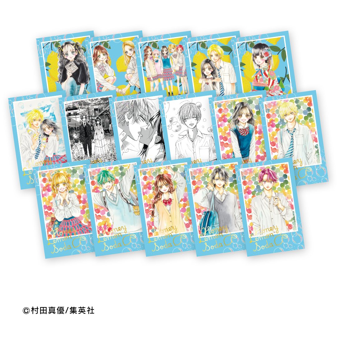 【ハニーレモンソーダ 完結記念展】トレーディングチェキ風カード（全16種・ランダム）〈12月下旬発送予定〉