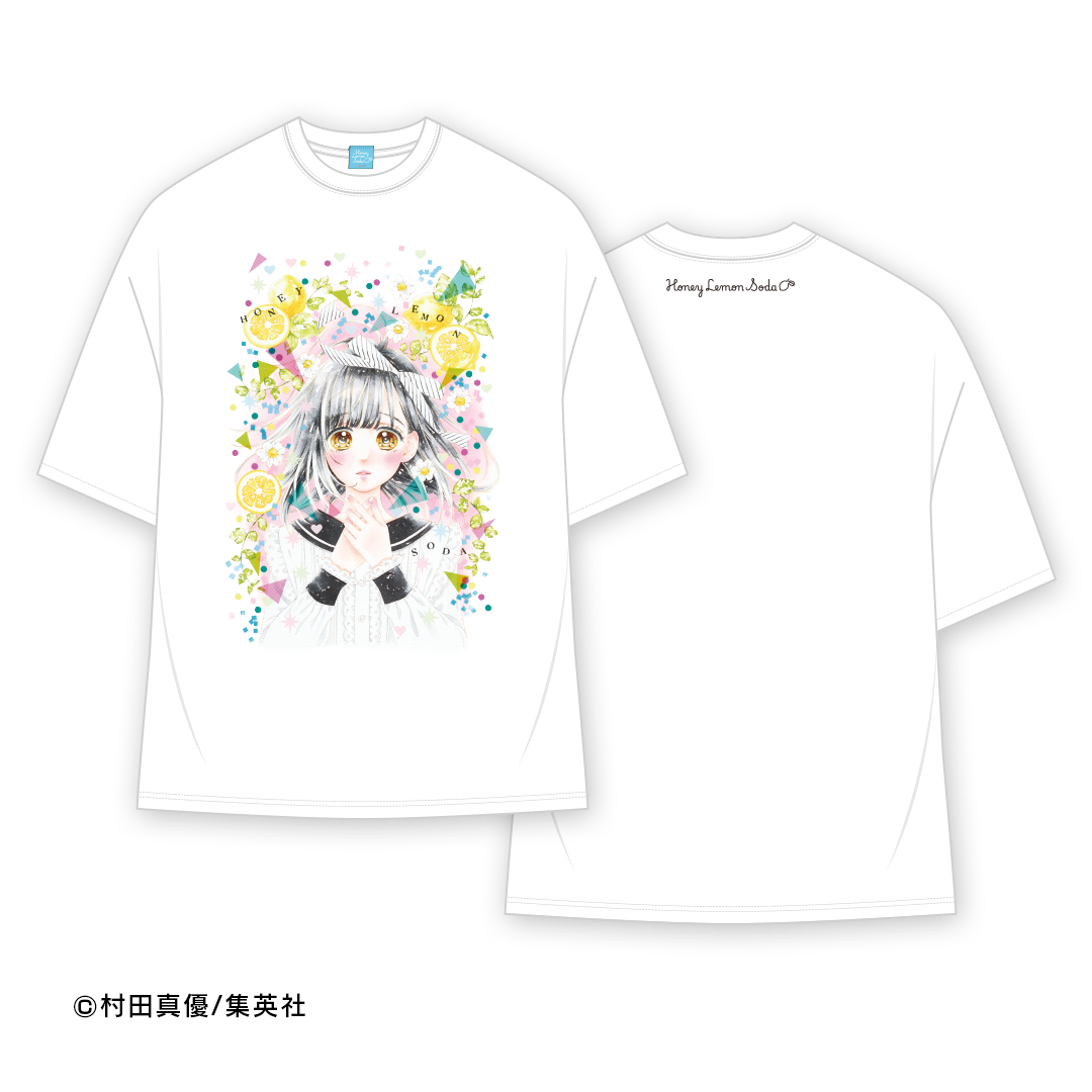 【ハニーレモンソーダ 完結記念展】Tシャツ 石森羽花（M/L）〈12月下旬発送予定〉