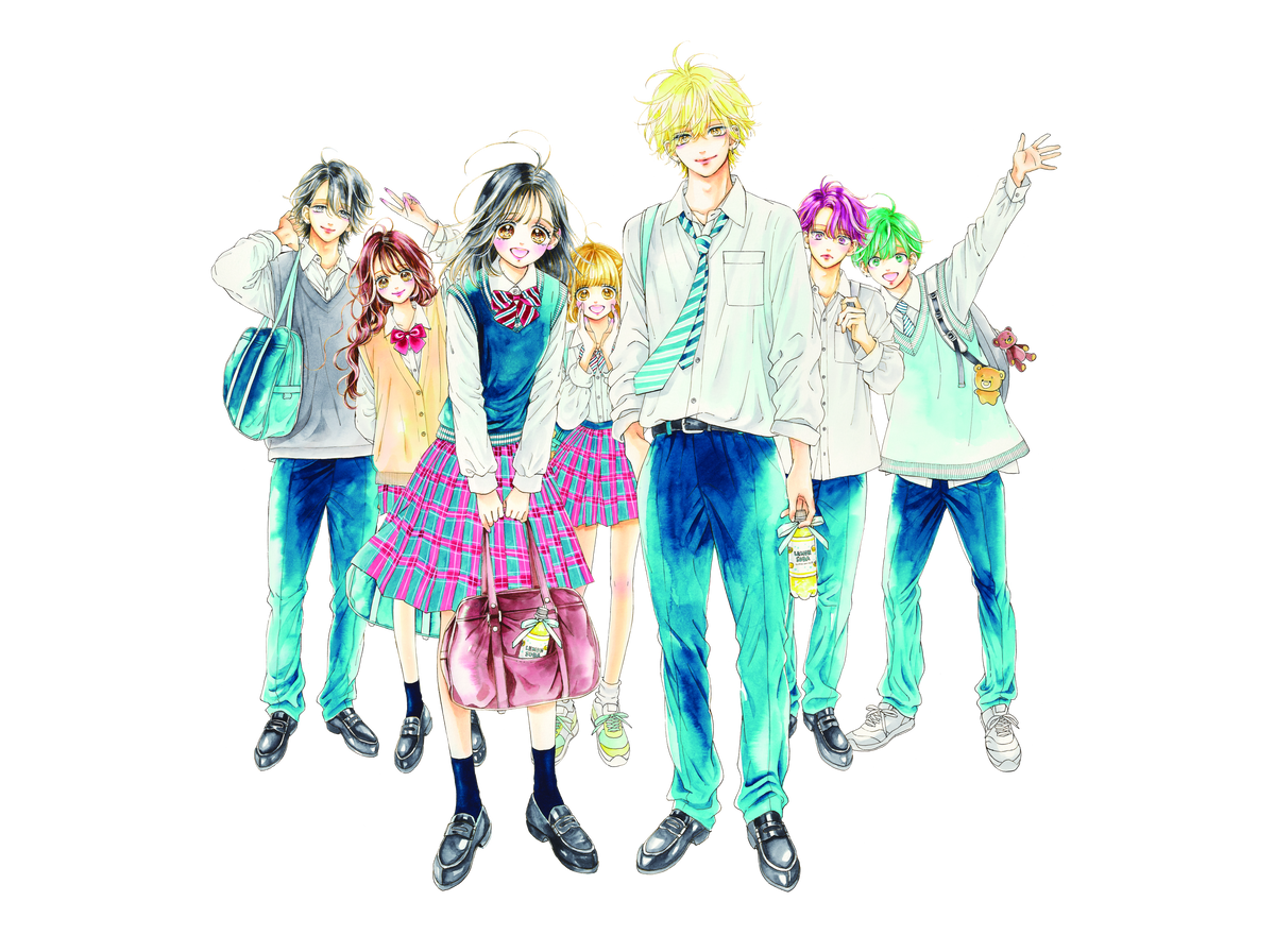 【ハニーレモンソーダ 完結記念展】額装高精細カラーアート キービジュアル〈12月下旬発送予定〉