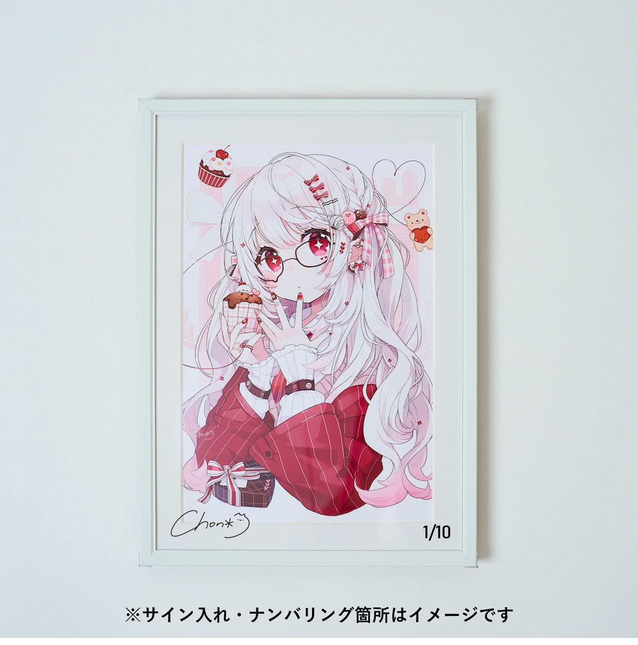 ちょん＊「直筆サイン入りジークレーアート」<br>《彩コレクション24'》