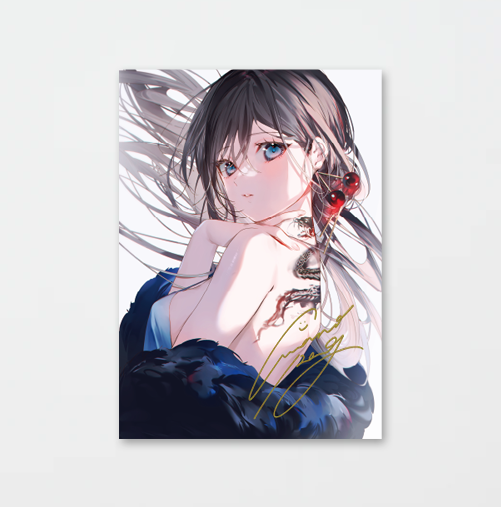 美和野らぐ「デジタルサイン付き ポストカード」<br>《彩コレクション24'》