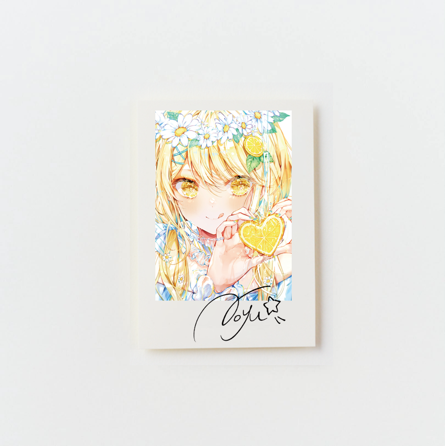 Noyu「デジタルサイン付き/チェキステッカー・3種類あり」<br>《彩コレクション24'》