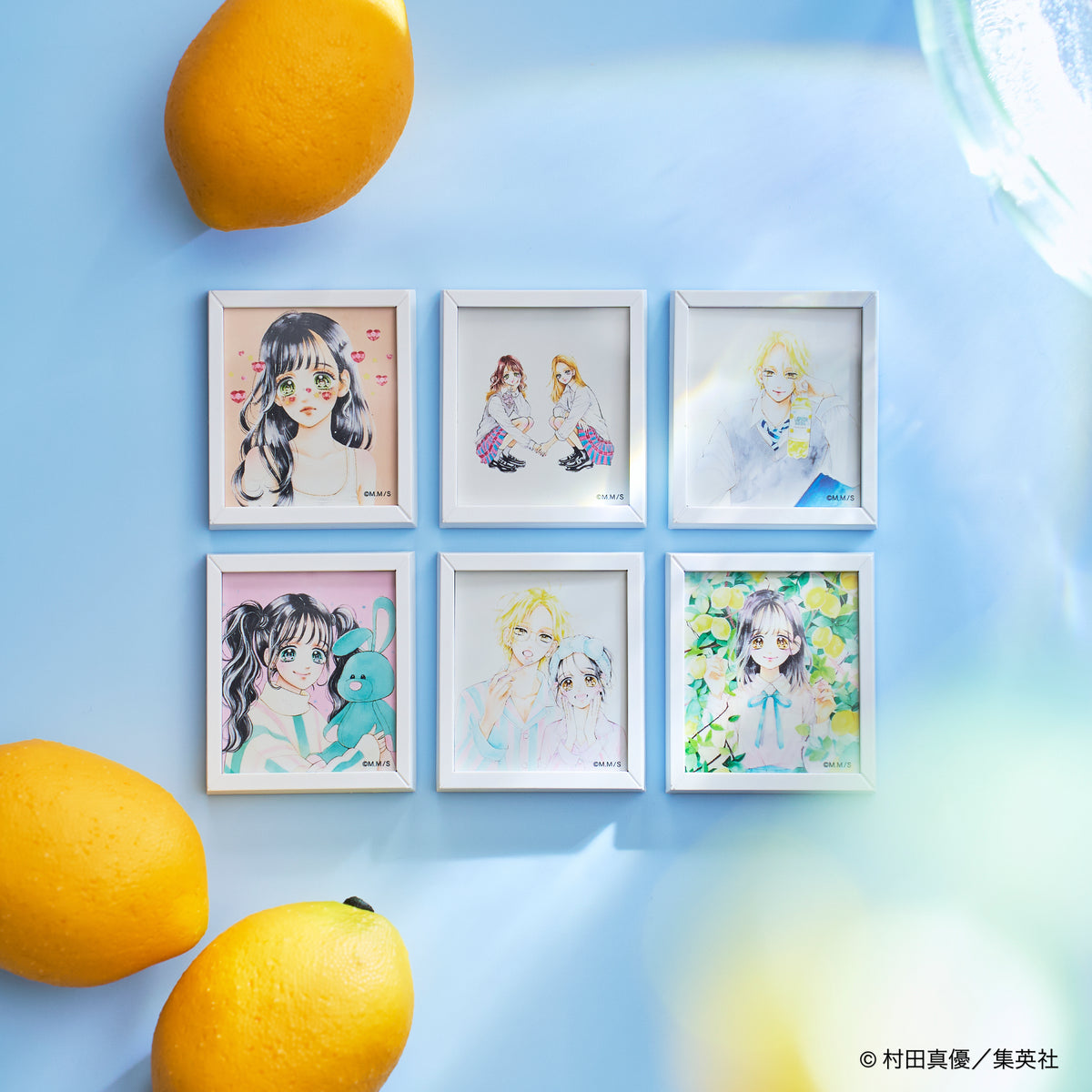 【ハニーレモンソーダ 完結記念展】アクリルフレームマグネット（全6種）〈12月下旬発送予定〉