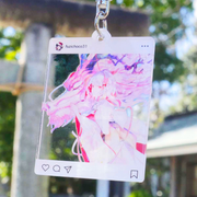 藤ちょこ「サイン色紙+instaアクキー+ポストカード」《ワンスト 藤ちょこ「サイン色紙+instaアクキー+ポストカード」《ワンスト