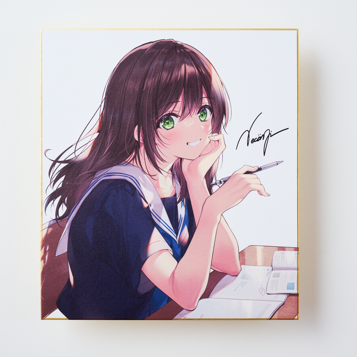 necömi「サイン色紙＋instaアクキー＋チェキステッカー」<br>《ワンストTOKIMEKI コレクション24''》