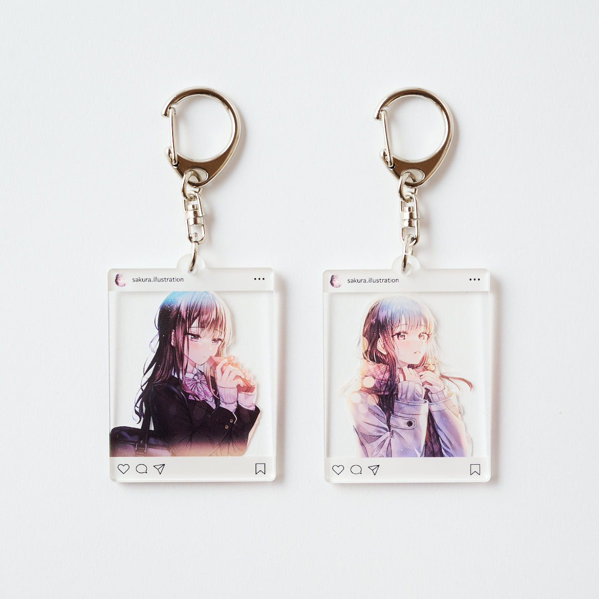Sakura「インスタ風アクキー」<br>《Winter Collection24'》