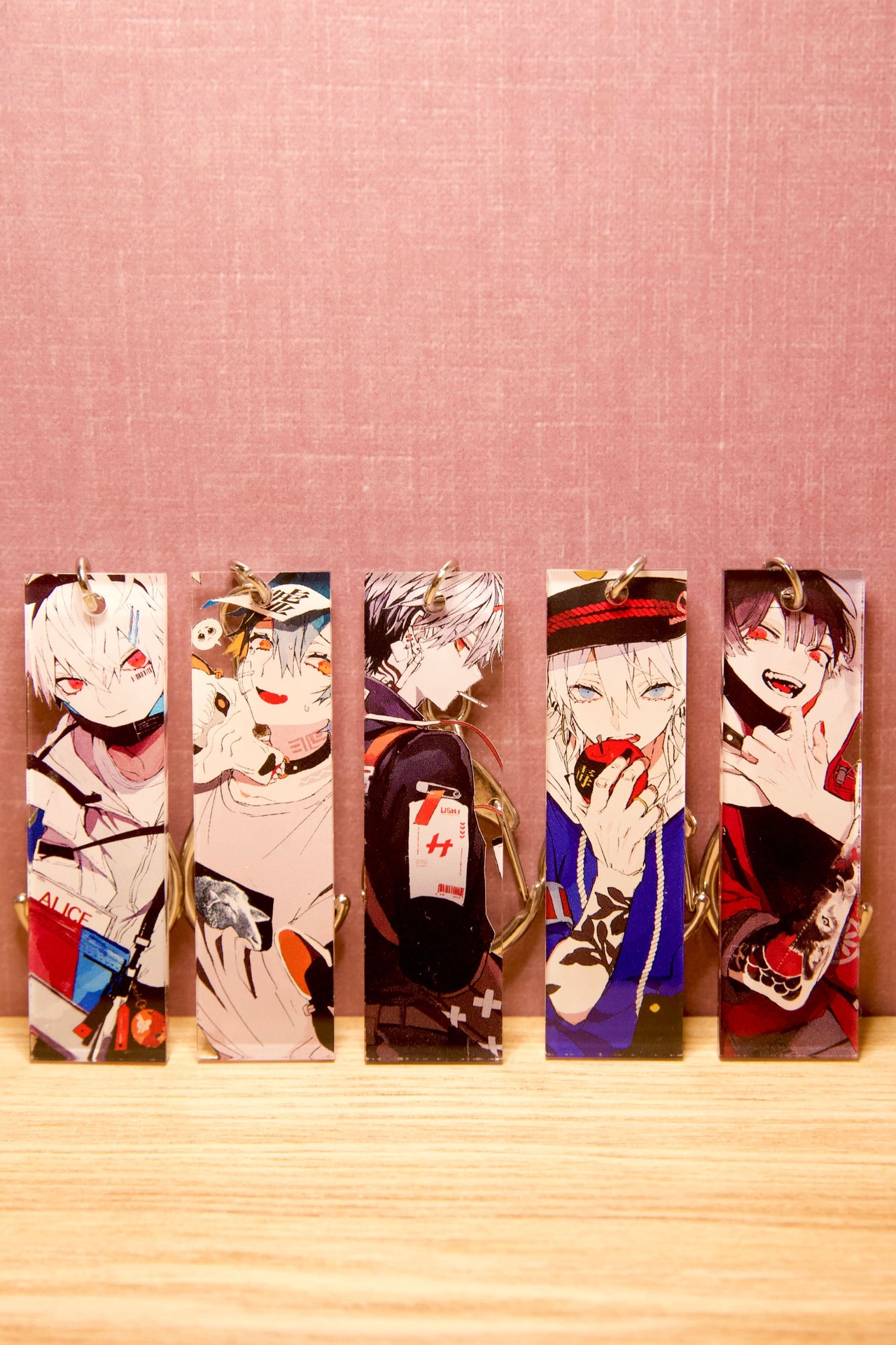 さくしゃ2<br>トレーディング<br>短冊クリアアクキー<br>（8月新作 限定再販）