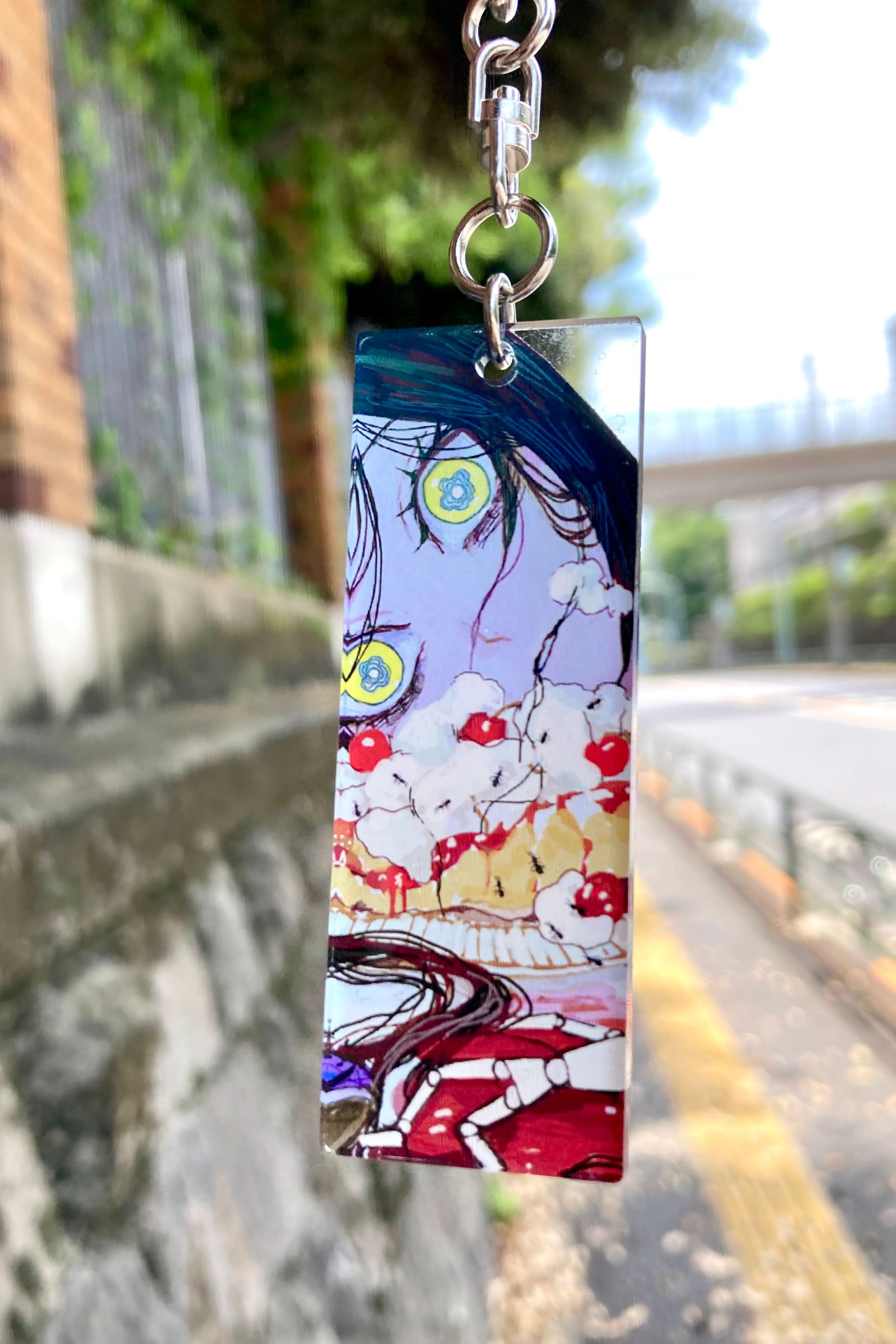 なきそ「トレーディング」短冊アクキー