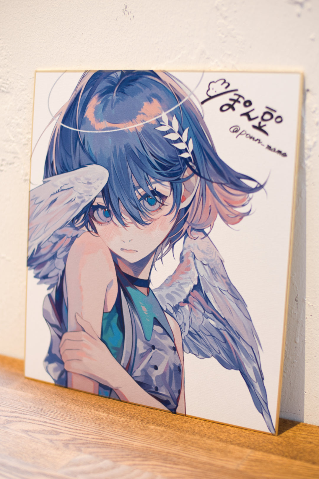 ぽん豆°<br>「絵柄確定アクキーセット」<br>直筆サイン色紙付き<br>（数量限定 / 23'春コレ）