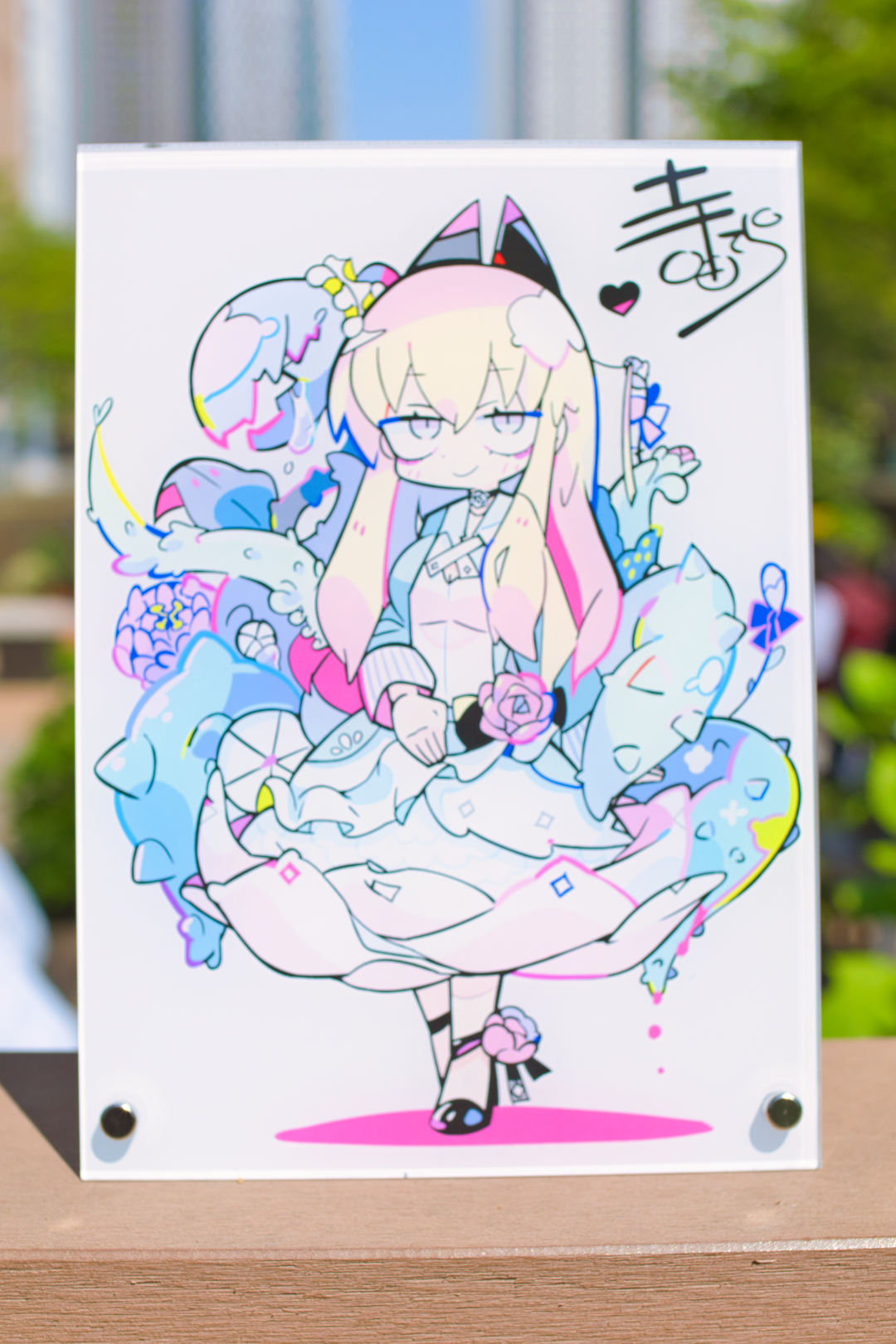 寺田てら<br>「直筆サイン入りアクリルアート」<br>（数量限定 / 23'春コレ）