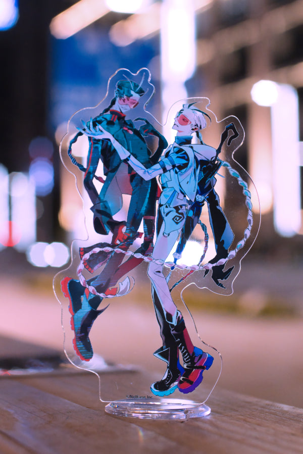 《追加販売 決定》<br>WOOMA×白黒無常<br>「TOKYO NEO」<br>アクリルスタンド