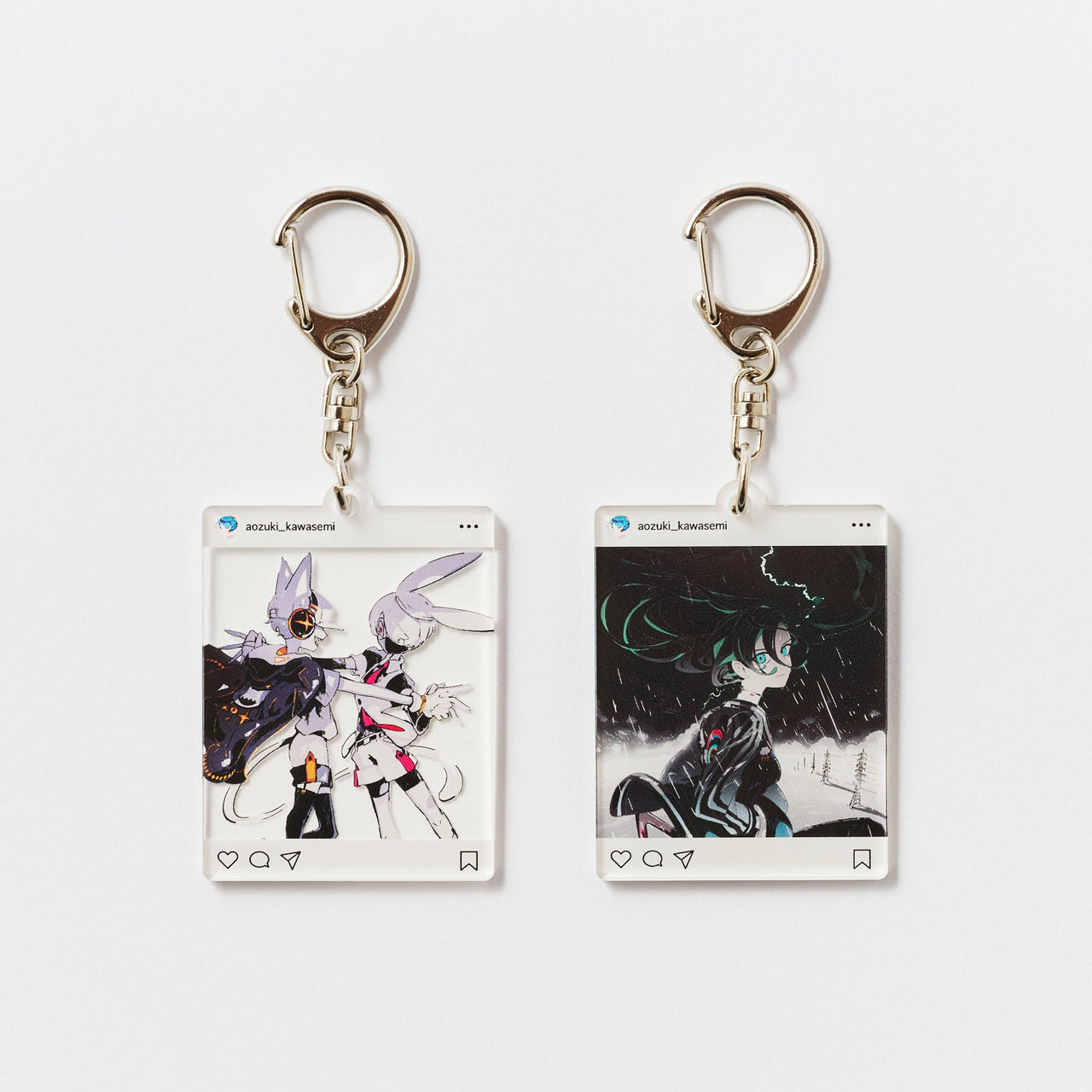 革蝉「インスタ風アクキー」<br>《Autumn Collection23'》