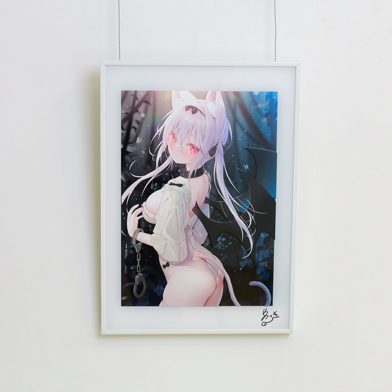 夜ノみつき「アクリル・アルミ特殊加工アート（A3）」<br>《Autumn Collection23'》