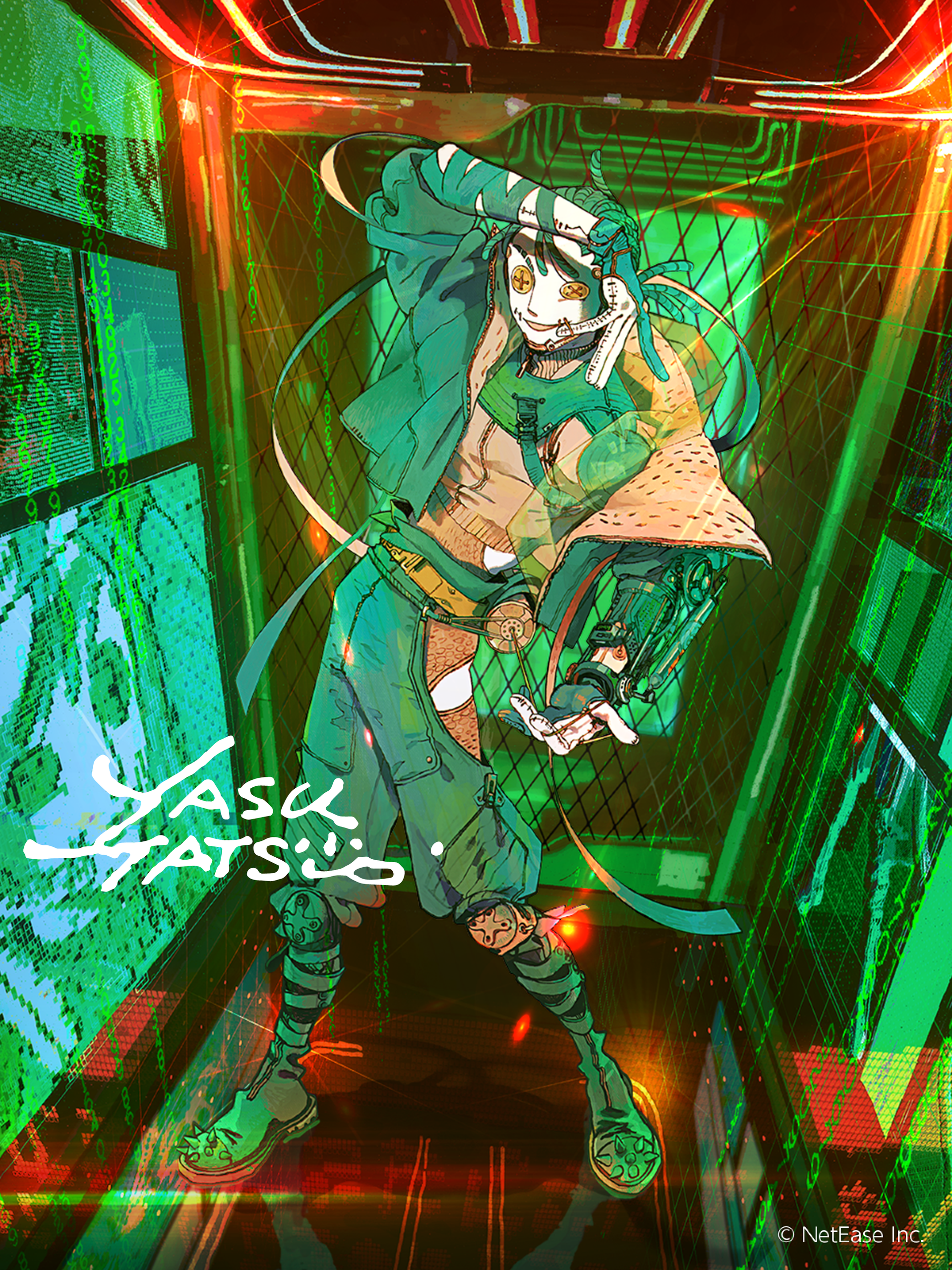 ヤスタツ×傭兵「TOKYO NEO」アクリルスタンド