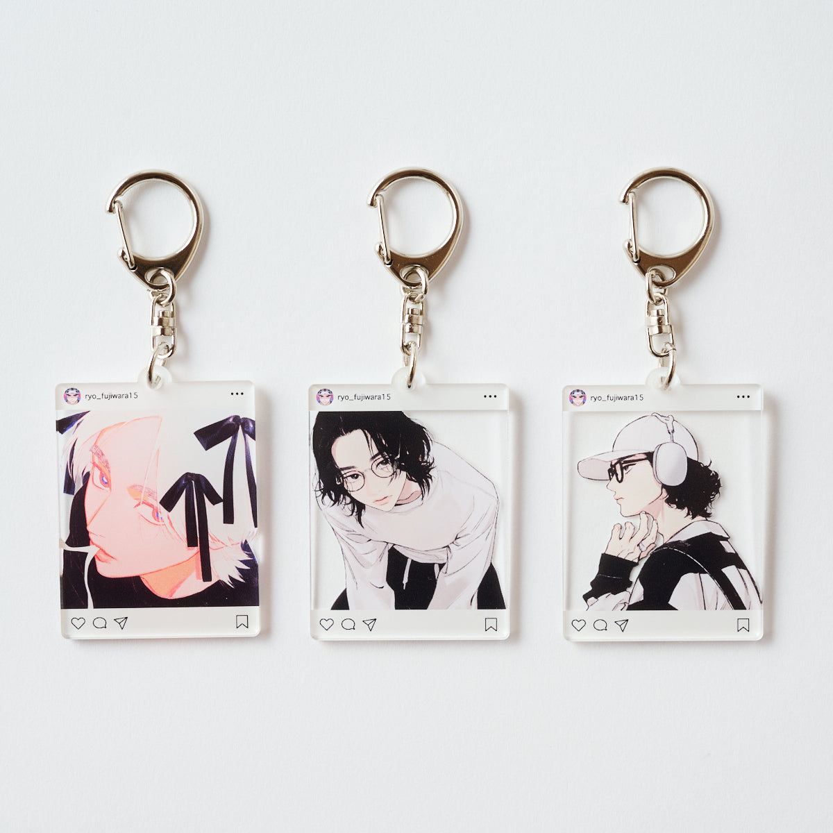 冨士原良「インスタ風アクキー」<br>《Winter Collection24'》
