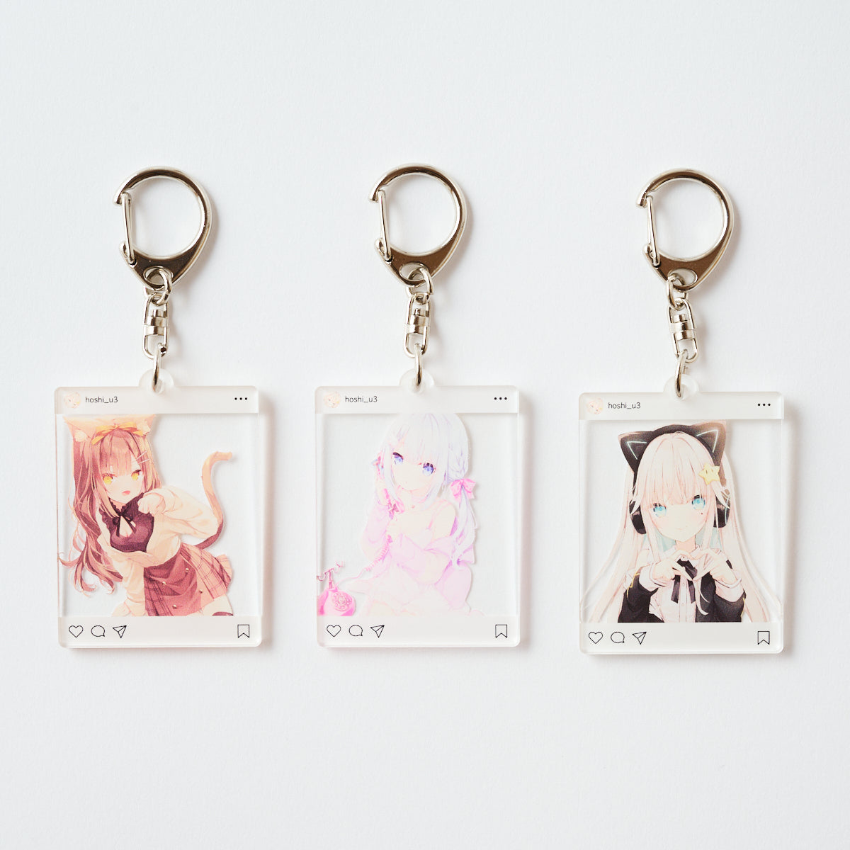 ほし「インスタ風アクキー」<br>《Winter Collection24'》