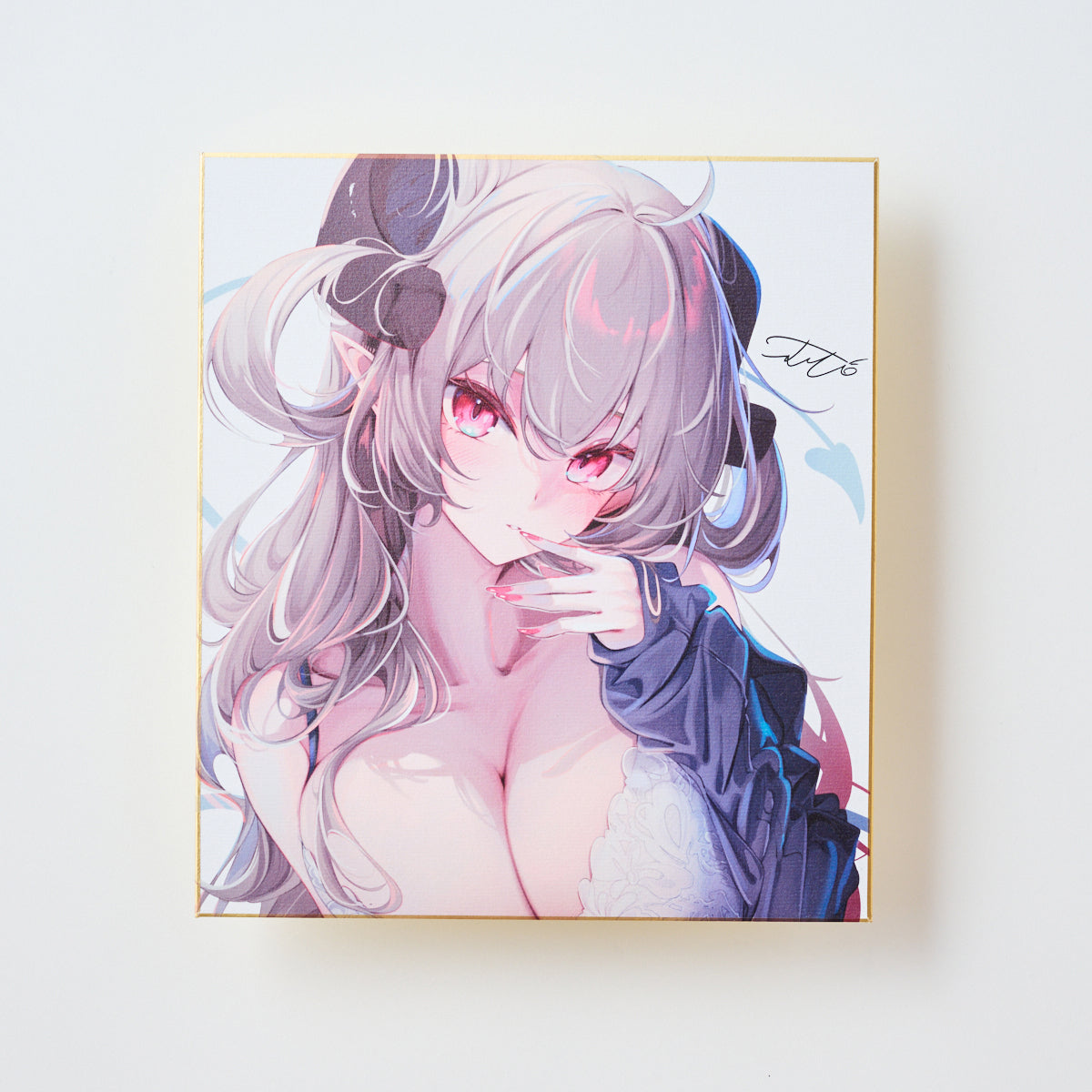 こむぴ「サイン入り色紙＋アクキー全種セット」<br>《Winter Collection24'》