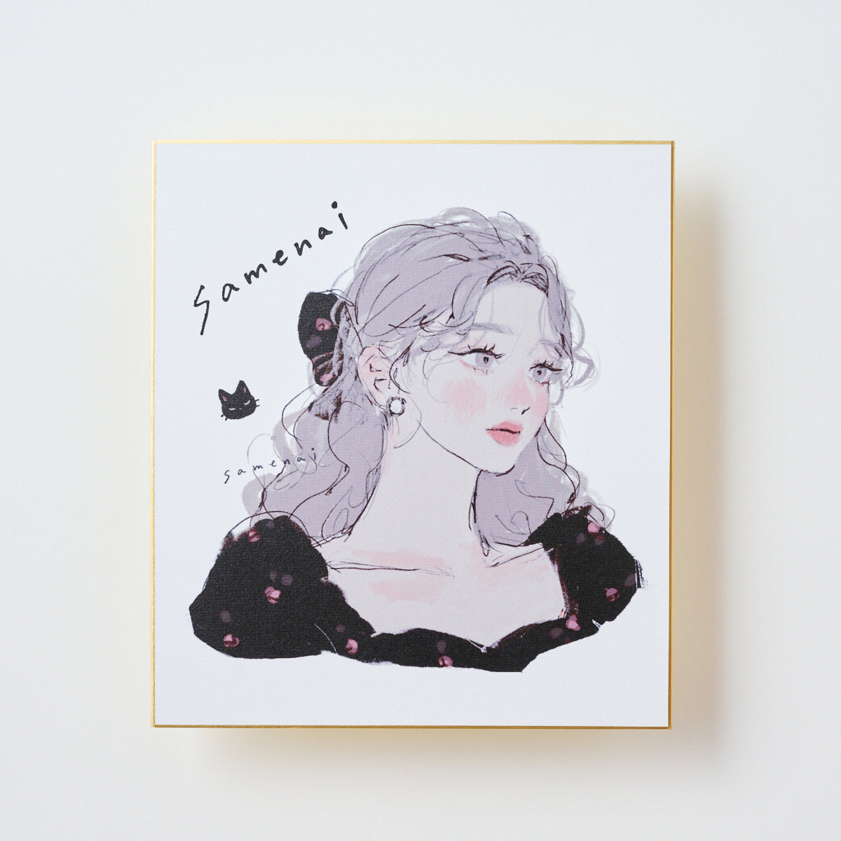さめない「サイン入り色紙＋アクキー全種セット」<br>《Winter Collection24'》
