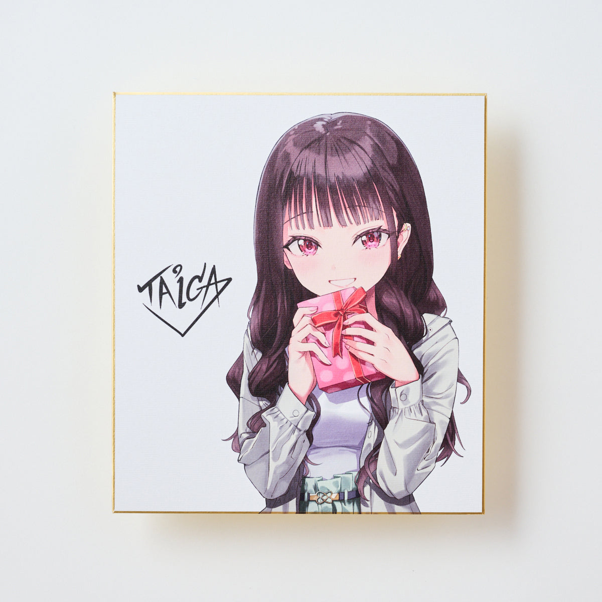TAiGA「サイン色紙」《ワンスト Winter Collection24'》